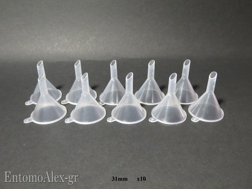 Mini imbuti x10 plastica - imbuti,