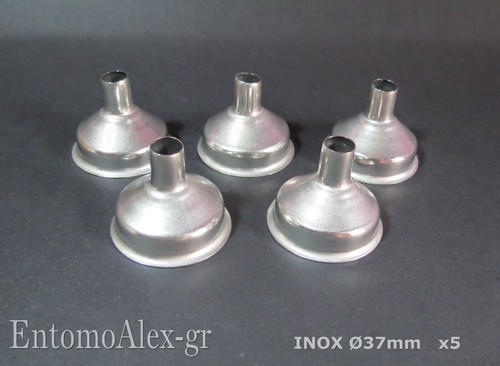 Mini imbuti acciaio ø37mm - x5,