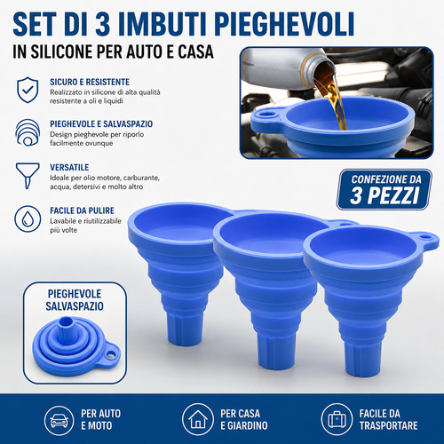 Set imbuti pieghevoli in - 3,