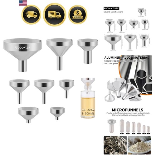 Set pezzi mini imbuti - set, 8