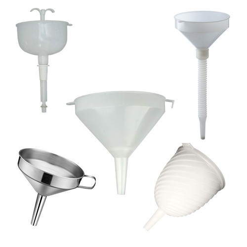 Imbuti plastica acciaio - imbuti,