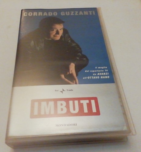 Vhs imbuti corrado guzzanti - vhs,